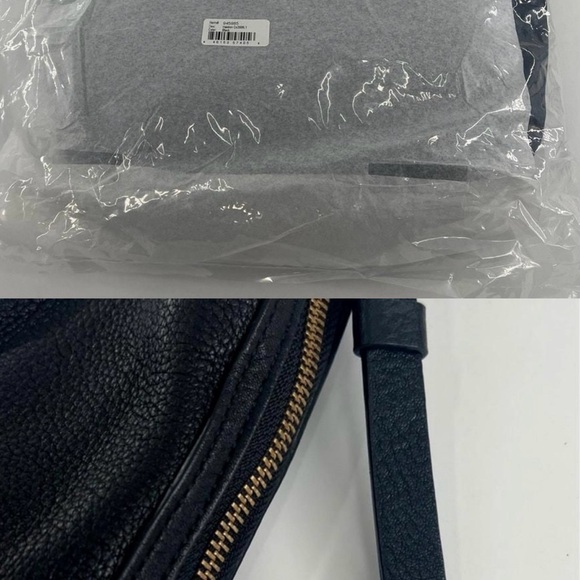 Halston Heritage Leather Shoulder Hobo Bag - Picture 4 of 7